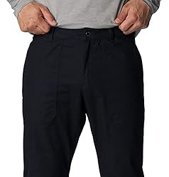 Columbia Men's Flex ROC Utility Pant, Black, 28