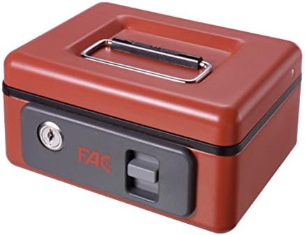 FAC 25002 Caja de caudales, Rojo: Amazon.es: Bricolaje y herramientas