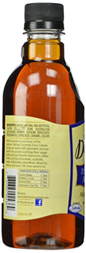 DaVinci Gourmet Syrup, Zero Calorie Amaretto, 12.7 Ounce (Packaging May Vary)