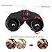Luwint 8 X 21 Kids Binoculars, Mini Compact and Image Stabilized, Red
