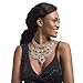 Holylove Crystal Statement Necklaces Pendant Collier Collar Choker Big Vintage Maxi Chunky Necklace Jewelry-HLN54 Crystal
