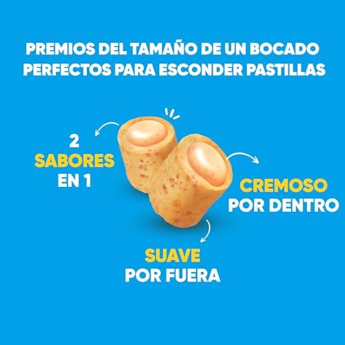 Churu Fun Bites Snack para gatos, Chicken Bites com Coração de Atum – 8 Pacotes de 12 g – Macios e cremosos – Comida para gatos sem conservantes ou corantes artificiais, sem cereais