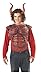 California Costumes mens Hellion Horns W/Teeth Accessory Adult Sized Costumes, Red/Black, One Size US