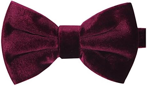 iHomorMen's Velvet Bow Tie Many Colors