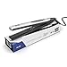 BERTA Professional Salon Flat Iron, Negative Ions Ceramic Hair Straightener,360° Swovel Cord 3D Floating Plate,LCD Digital Controls Temperature Control,Silver