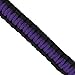 Handle for Hydro Flask - Paracord Survival Strap with Security Ring for Wide Mouth Water Bottles Carrier (Purple/Black)