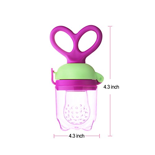 image for Accmor Baby Fresh Food Feeder | Silicone Fresh food nibbler Pacifier |
