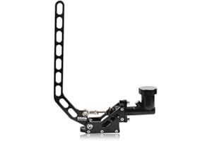 OSIAS Universal Adjustable Auto Vertical Hydraulic Drift Handbrake with Oil Tank Aluminum Black