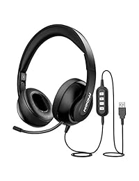 Mpow Computer Skype Headset
