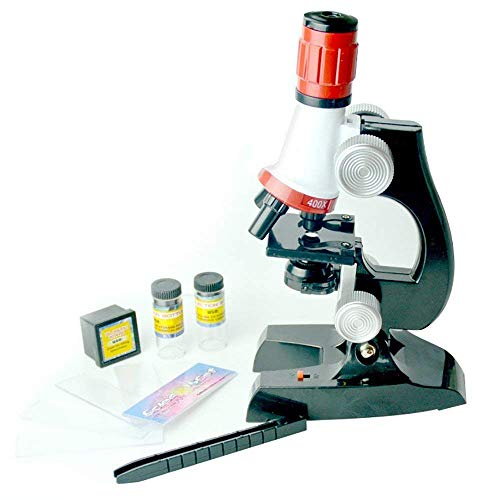 Kids Microscope, MMUSC Microscope for Student Beginner with LED Magnification,Includes Accessory Set