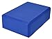 YogaAccessories 3'' Foam Yoga Block - Blue