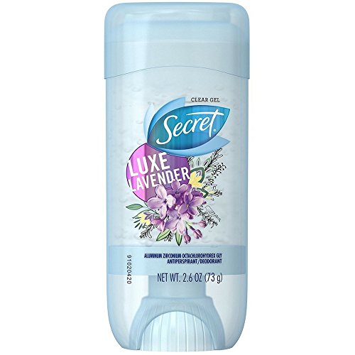 Secret Anti-Perspirant Deodorant Clear Gel Luxe Lavender 2.7 oz