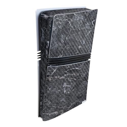 Carbon Fiber Gaming Skin Compatible with Sony PlayStation 5 PS5 Pro Console - O…