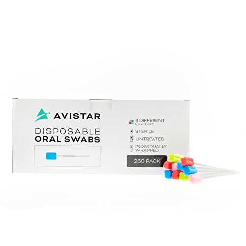 Disposable Oral Sponge Swabs 260 Disposable Mouth Sponges On A Stick