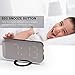 Faveo Digital alarm clock - stylish led clock with the USB port, a huge display, adjustment of display's brightness, the function of saving the configuration