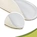 Organic Bamboo Nursing Pads (12 Pack) + 3 Bonuses | 3.9'' (10cm) | Super Soft & Absorbent, Hypoallergenic | Breathable, Washable, Leak-Proof | Premium Reusable Breast Pads