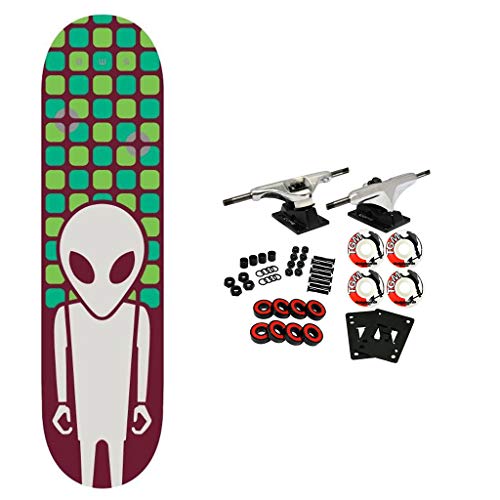 Alien Workshop Skateboard Complete Matrix Embossed 8.5"