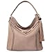 KISS GOLD(TM) Womens Hobo Handbag Tote Bag PU Leather Shoulder Bag with Tassels