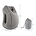 LIVEHITOP Inflatable Travel Pillow, Portable Head Support Nap Pillow for Airplane Train Office School, Perfect Small Gift for Family Friends Colleagues