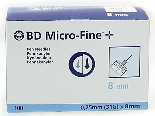 BD Micro-Fine+ 8mm [Personal Care] by BD Micro