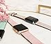 Pantheon Compatible Apple Watch Band 42mm 44mm for Women - Leather Band Compatible iWatch Bands/Strap for Series 4 3 2 1