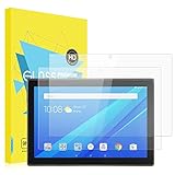 MoKo Screen Protector for Lenovo Tab 4 10 Inch, [2 Packs] Scratch Terminator Premium HD Clear Anti-Bubble 9H Hardness Tempered Glass Screen Protector Film for Tab 4 10 Inch Tablet, Crystal Clear