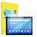 MoKo Screen Protector for Lenovo Tab 4 10 Inch, [2 Packs] Scratch Terminator Premium HD Clear Anti-Bubble 9H Hardness Tempered Glass Screen Protector Film for Tab 4 10 Inch Tablet, Crystal Clear