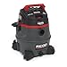 RIDGID 50368 RV2400HF Wet Dry Vacuum, 14-Gallon Shop Vacuum with Certified HEPA Filtration, 2-Stage 11.5A Motor, Casters, Pro Hose, Drain, Blower Port , Red