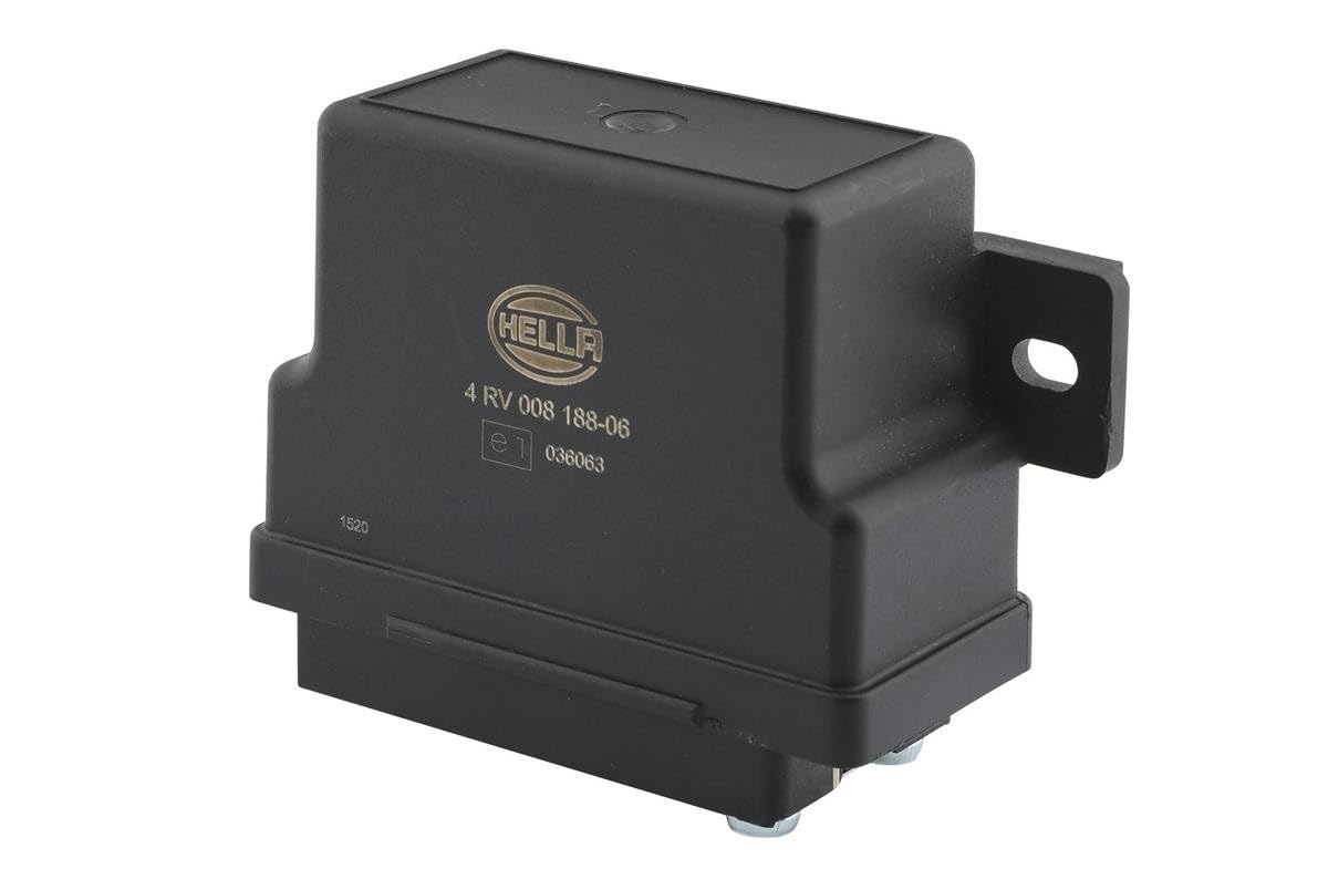 HELLA 4RV 008 188-061 Control Unit, glow plug system - 12V - 11-pin connector - Pre-Glow Time: 9sec. - after-glow capable - with external temperature measurement