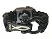 Savior Survival Gear Apple Watch Band 42mm Replacement Survival Paracord Watch Band with Stainless Steel Adjustable Shackle (550 Paracord, Black, Large)