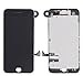 for iPhone 7 Screen Replacement Full Assembly LCD Touch Digitizer Display with Front Camera Facing Proximity Sensor Ear Speaker Repair Tools and Screen Protector Black