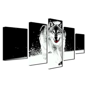 Amazoncom Llrrjj Canvas Painting Wall Art 5 Pieces