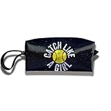 YyTiin Catch Like A Girl Softball Catcher Portable