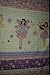 Mk Collection 2 Pc Bedspread Teens/Girls Pink Purple Stars Flowers With Fairies New