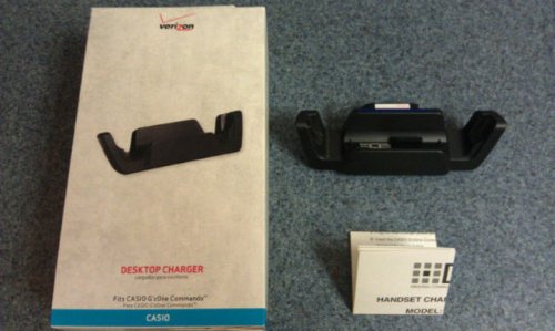New OEM Casio C771 G'zone Commando Desktop Charger Cradle By Verizon Wireless