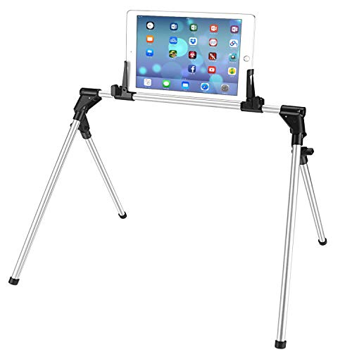 image for ieGeek Large Tablet Phone Stand for Bed Sofa Desk, Adjustable and Fold