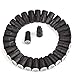 ATPWONZ 30pcs Waterproof Twist Connectors Grease Outdoor Seal Elect Wire Nuts Electrical Wire Connector Black/White