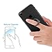 eBoot Phone Finger Grip Ring Stand with 360 Degree Rotation, No Loose Smartphones Metal Holder for Mobile Cell Phone (Black)