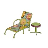 Studio M - Gypsy Fairy Garden -Mini Chaise Lounge w/ Table GG251