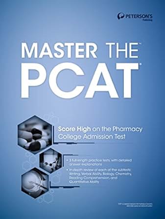 Master The Pcat Kindle Edition By Peterson S