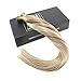 Sunny Hair I Tip Hair Extensions Human Hair Blonde Add Luster Itip Hair Extensions Golden Blonde Highlight Medium Blonde Cold Fusion Remy Pre Bonded Natural Blends 18inch 50g