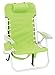 Rio Beach 4-Position Backpack Lace-Up Suspension Folding Beach Chair, Lime