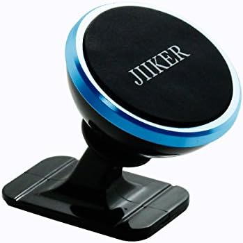 Jiiker Phone Holder Universal Stick On Dashboard Magnetic Car Mount Holder for Cell Phones for iPhone 7/7P/6s/6P/5S, Galaxy S5/S6/S7/S8, Google, LG, Huawei and More (Blue)
