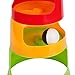 Rainbow Stacker Roll & Swirl Ball Ramp Toddler Toy By Zig Zag Kid - Includes 5 Layers PLUS 3 Large Rolling Balls