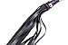 MAYS MSsmart (TM) Soft Faux Leather Floggers and Whips for Stage Property Kit (Rivet)