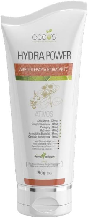 Máscara De Argila Hydra Power 250g Eccos Cosméticos