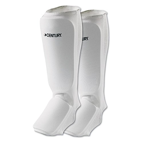 CENTURY CLOTH SHIN/INSTEP PADS WHITE
