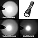 Diving Flashlight, VOLADOR 1000 Lumen Rechargeable Diving Flashlight Waterproof 150M LED Underwater Flashlight with 1x 18650 Battery and Charger