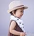 American Kiddo Baby Bandana Drool Bibs for Boys 100% Waterproof Organic Cotton With Snaps and Back Pocket (4-Pack) for Drooling and Teething Babies and Toddlers - 