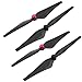 Floureon 9" 9443 2 Pairs Carbon Fiber Self-Tightening CW CCW Propellers Props Blades for DJI Phantom FC40 2 Vision/2 Vision+ plus Black